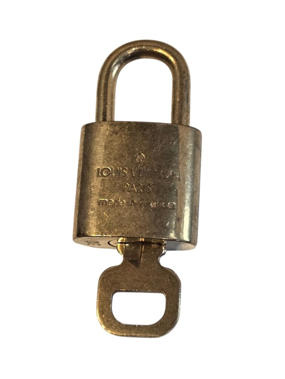 Louis Vuitton LV #310 Brass Lock & Key - Picture 5 of 5